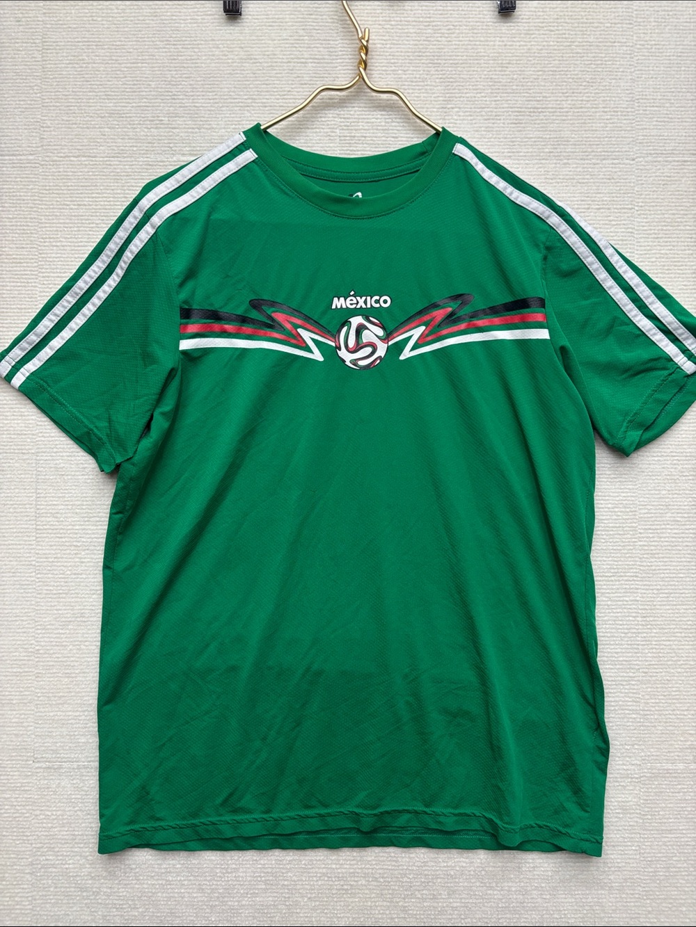 México Green Short-Sleeve Football Tee medium
